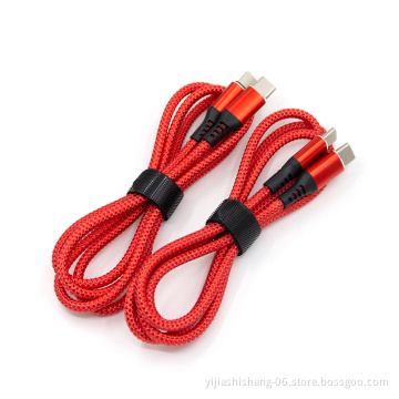 2021 Yijiashishang Usb Charging Data Cable Type C To Light-ning Fast Charging Pd 20w Quick Charger Cable For iPhone